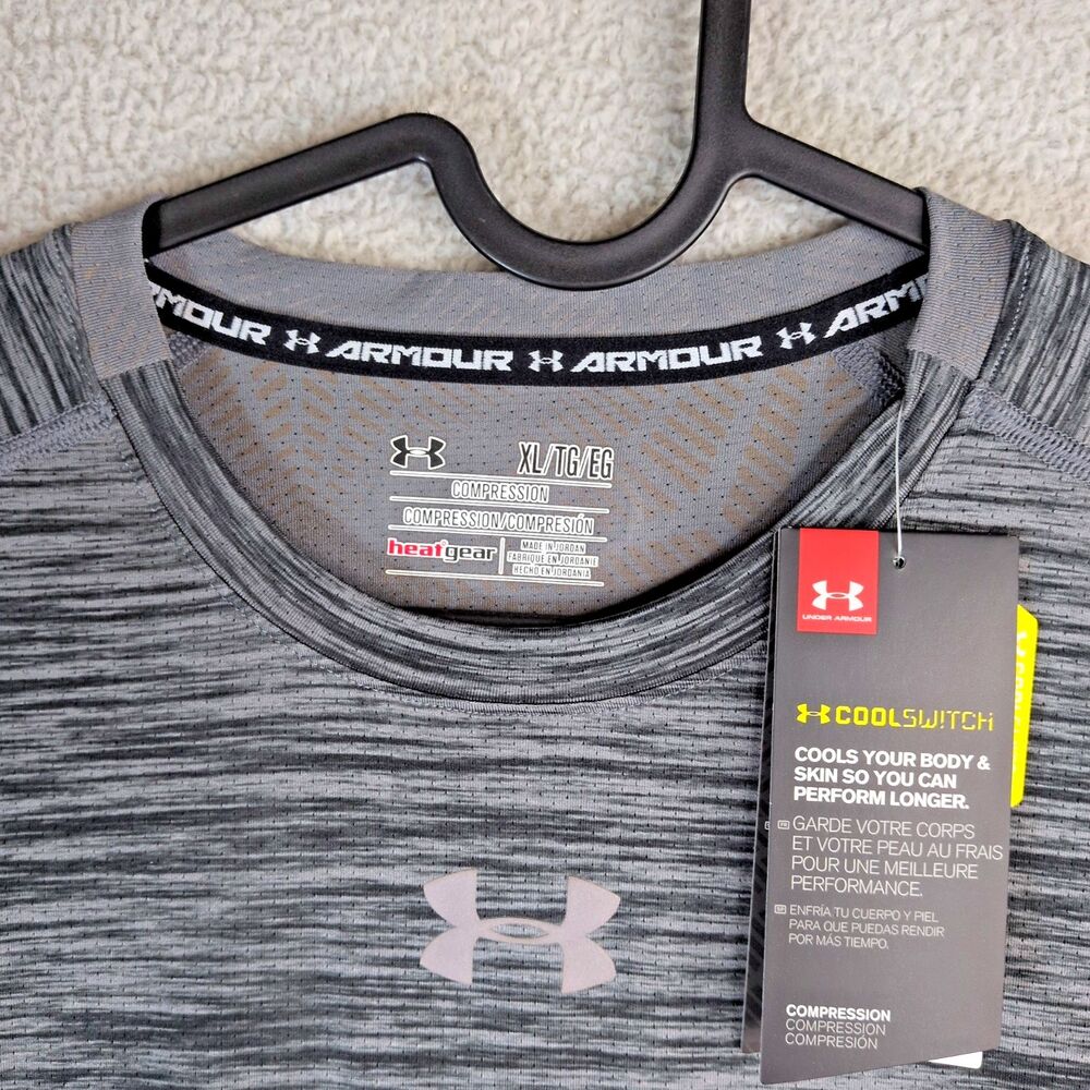NEW Under Armour CoolSwitch Compression Shirt Hea… - image 7